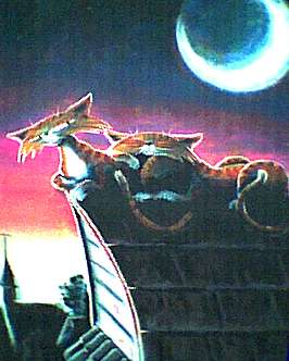 Sleeping Cats: The Watcher Painting