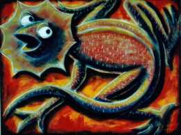 Frilly Lizard - Australian Animals Series.